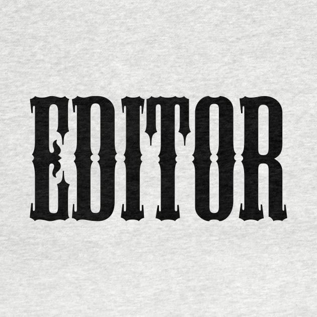 EDITOR by Lemke Matt